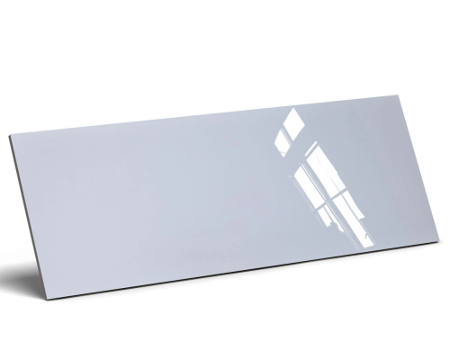 biała płytka ścienna Mono White 25x60 gładka