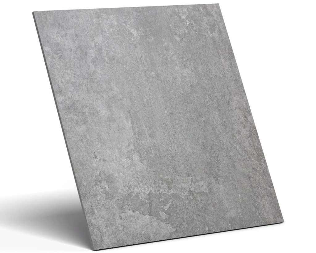 Tani gres podłogowy imitacja betonu Aeris Grey 60×60 Gat II